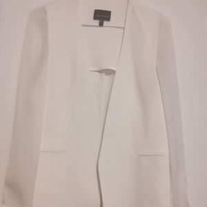 Judith & Charles light blazer, size 0, color white